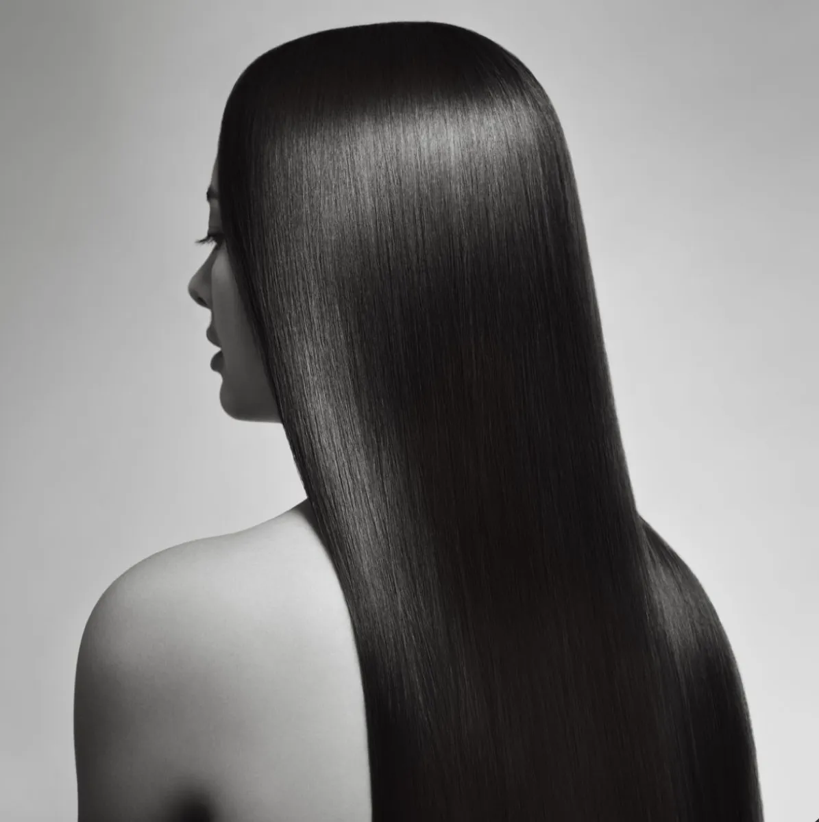 Texture cheveux lissage brésilien soyeux Elea Studio