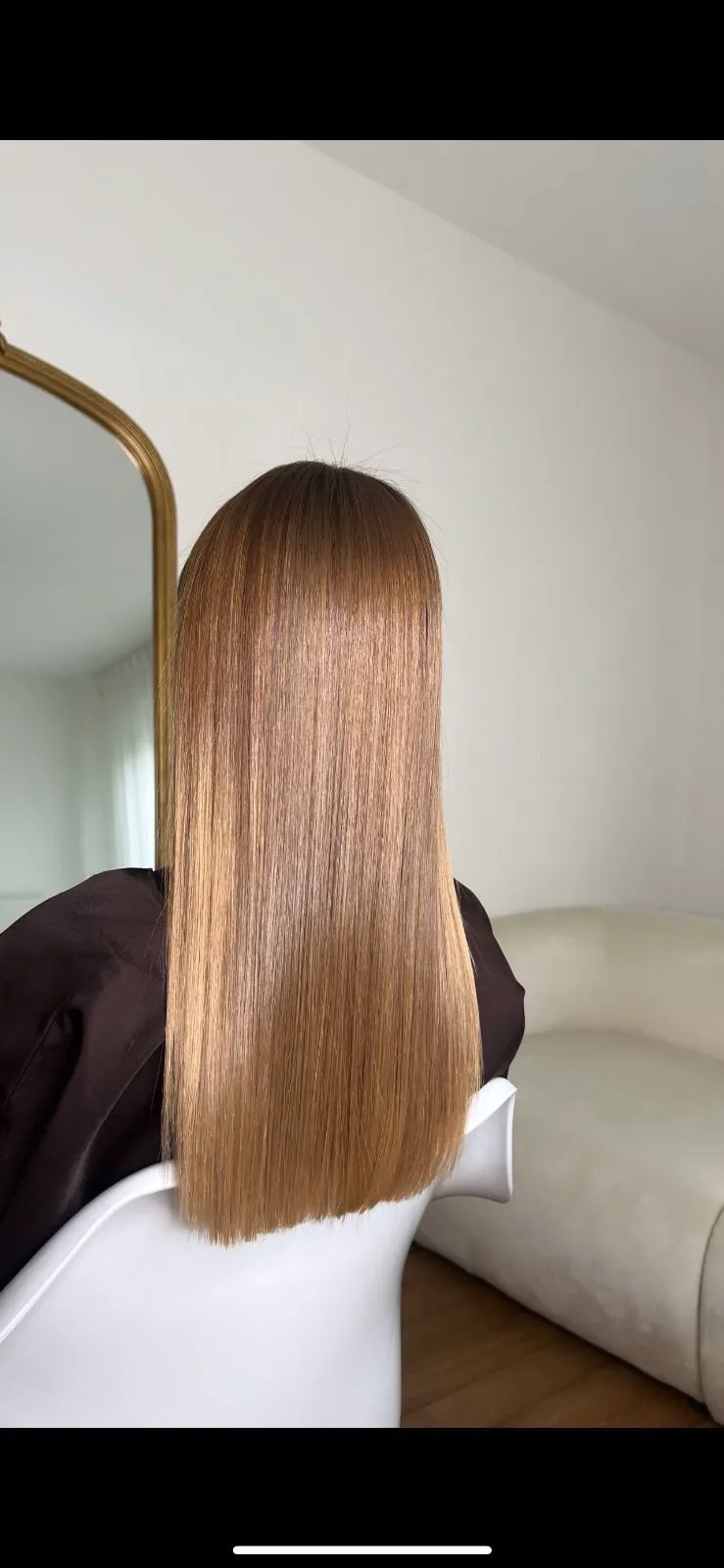 Chevelure dense et brillante botox